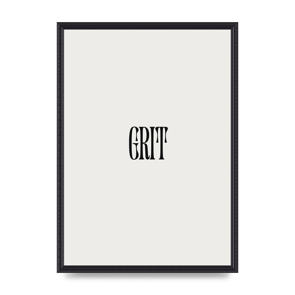 Grit Inspirational Quote Art For The Home - A2 framed