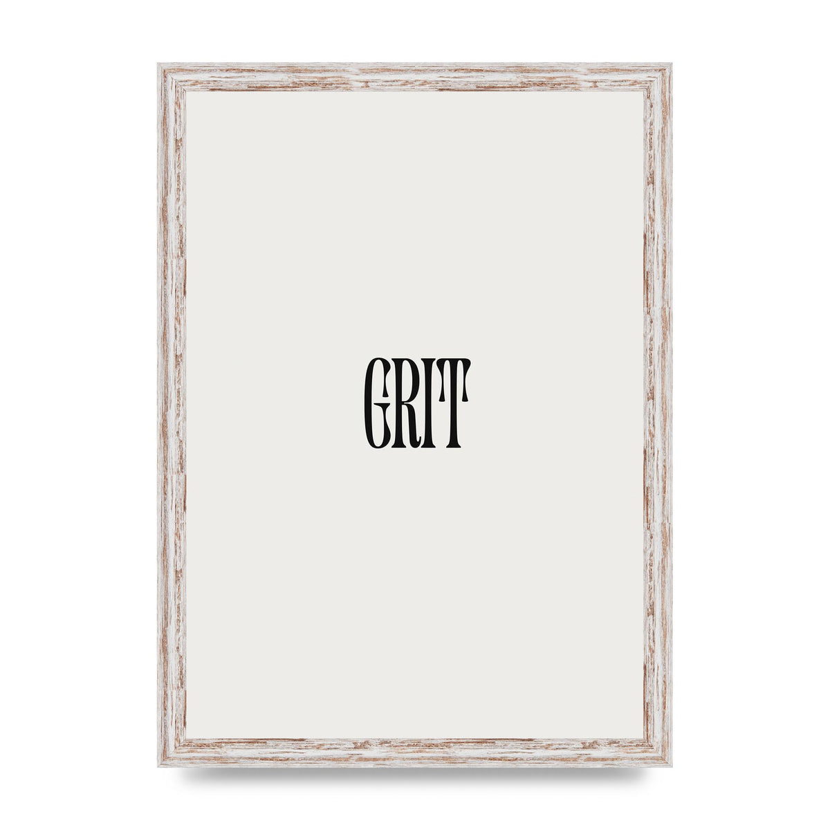 Grit Inspirational Quote Art For The Home - A3 framed