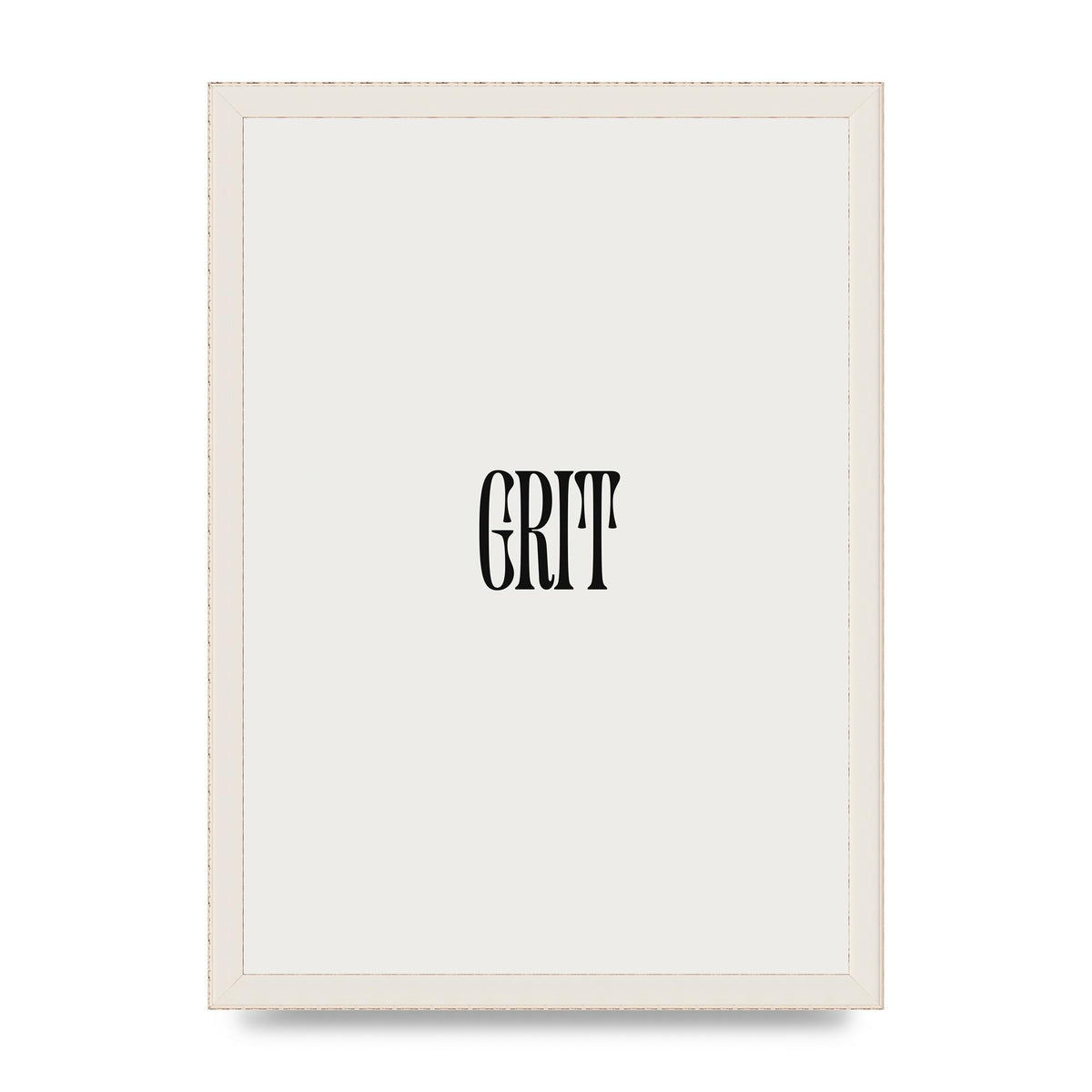 Grit Inspirational Quote Art For The Home - A3 framed