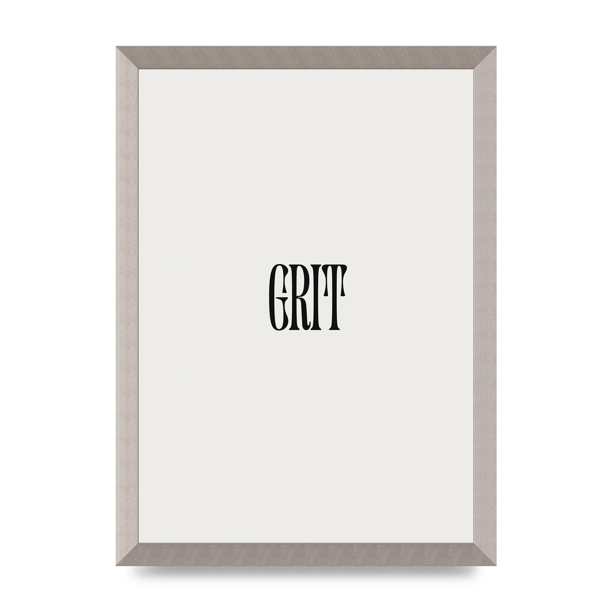 Grit Inspirational Quote Art For The Home - A3 framed