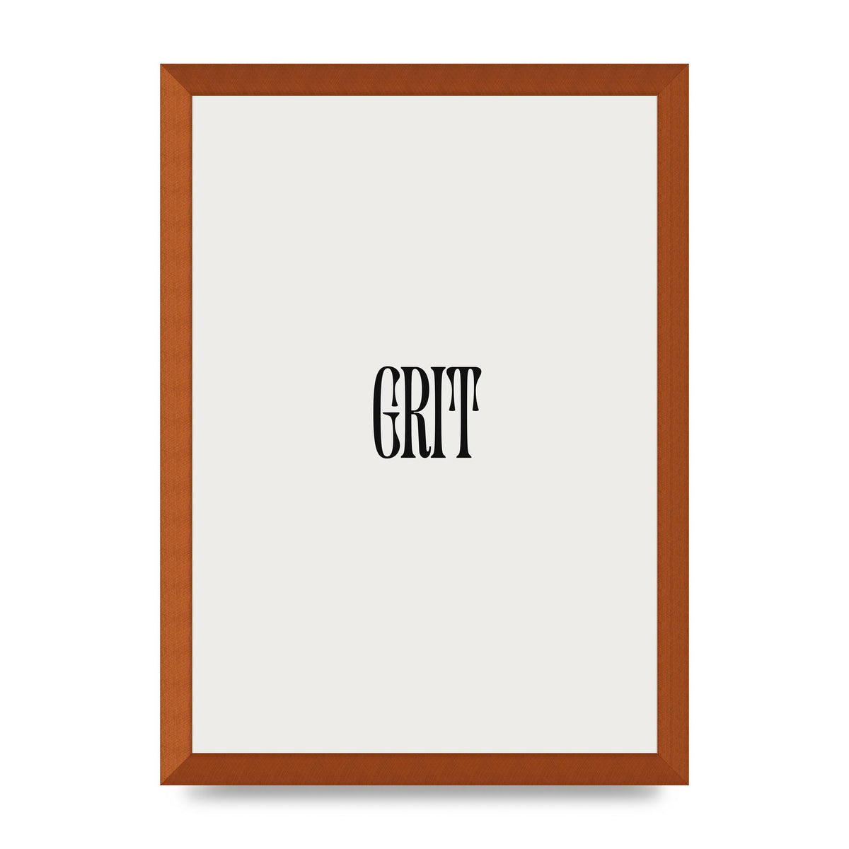 Grit Inspirational Quote Art For The Home - A3 framed