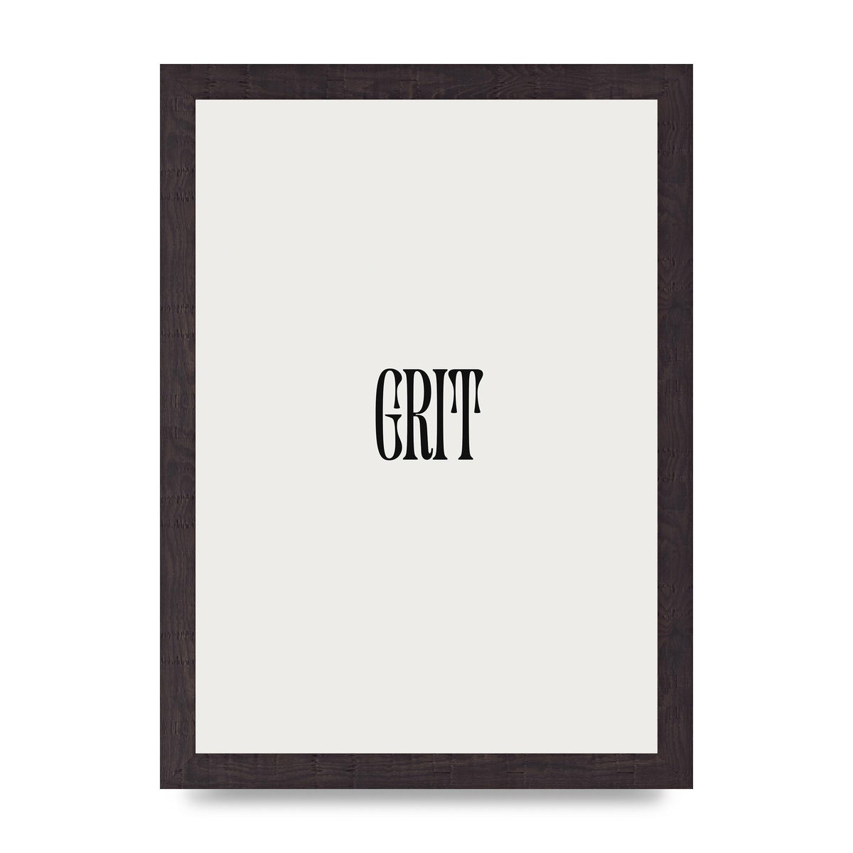 Grit Inspirational Quote Art For The Home - A4 framed