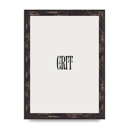 Grit Inspirational Quote Art For The Home - A4 framed