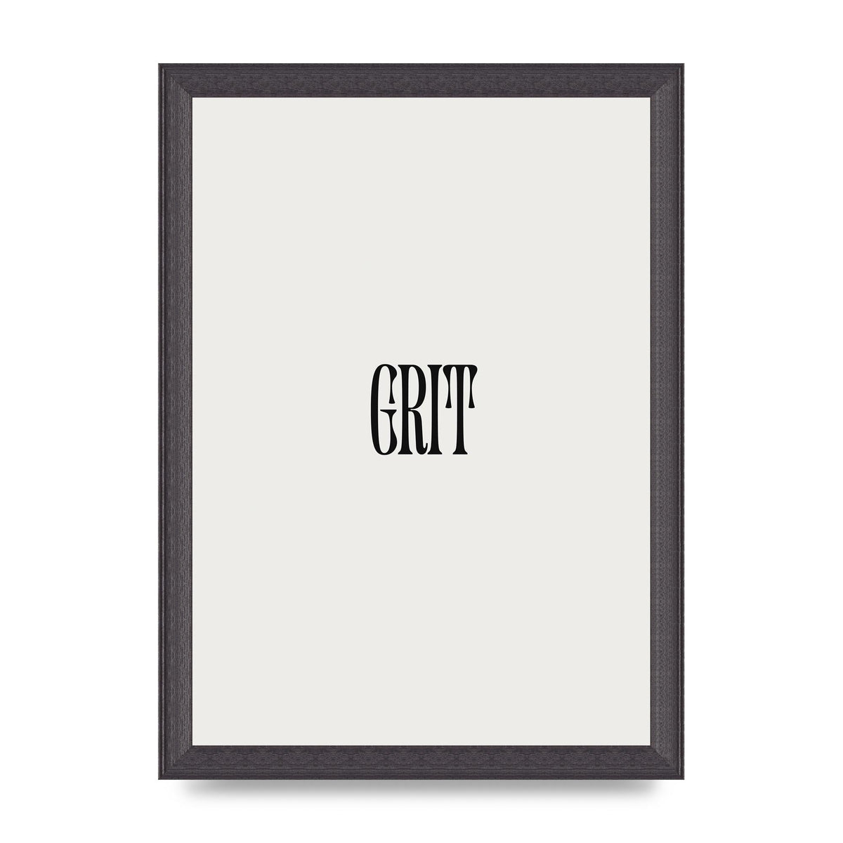 Grit Inspirational Quote Art For The Home - A4 framed