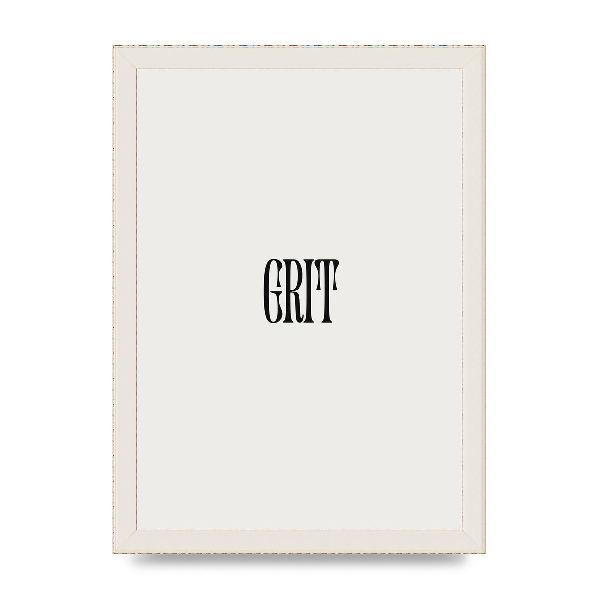 Grit Inspirational Quote Art For The Home - A4 framed