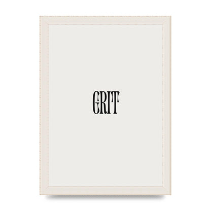 Grit Inspirational Quote Art For The Home - A4 framed
