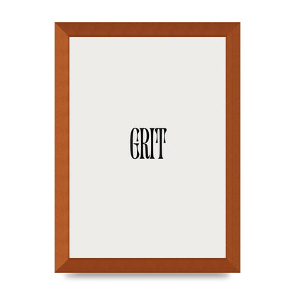 Grit Inspirational Quote Art For The Home - A4 framed