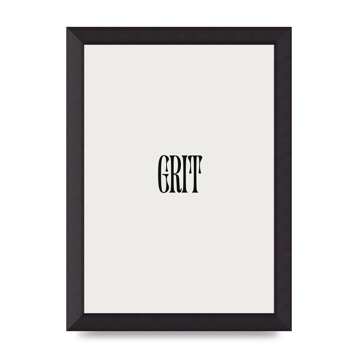 Grit Inspirational Quote Art For The Home - A4 framed