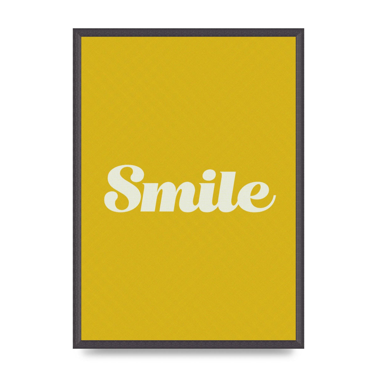 Smile Script Art For The Home - A2 framed