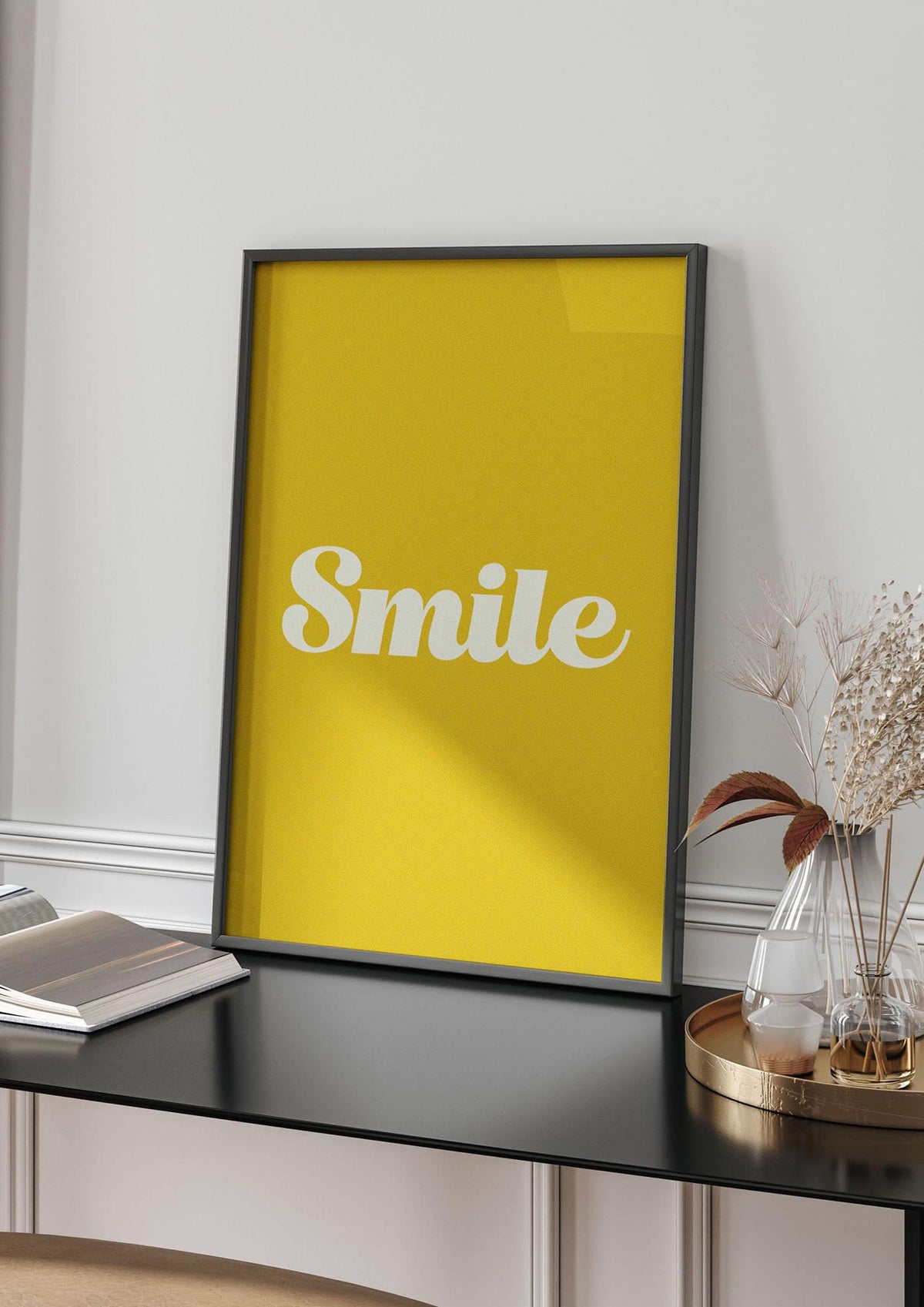 Smile Script Art For The Home - living room 4