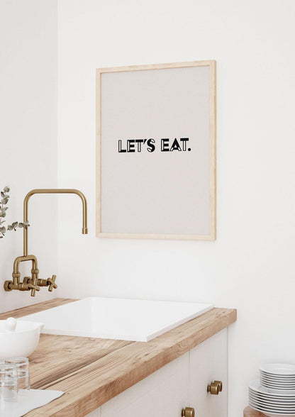 Lets Eat Kitchen" Wall Art - kitchen 3