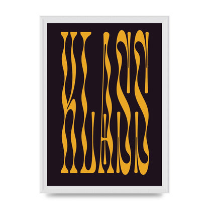 Klass Bold Wall Art - A3 framed
