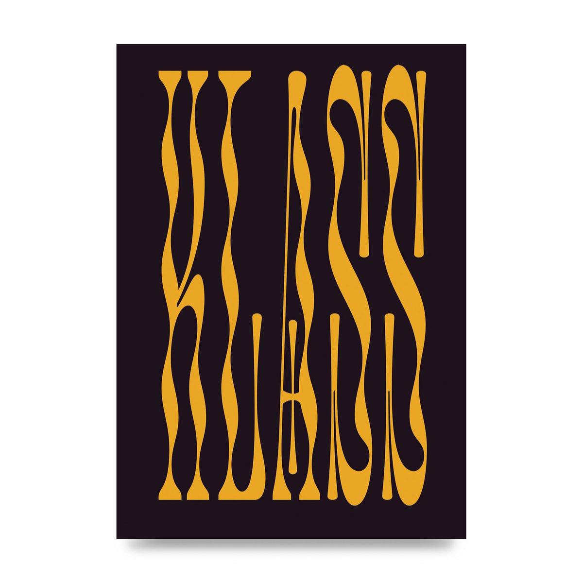 Klass Bold Wall Art - unframed print