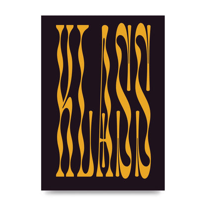 Klass Bold Wall Art - unframed print