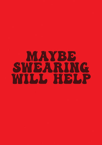 Swearing Joke" Art For The Home - detail