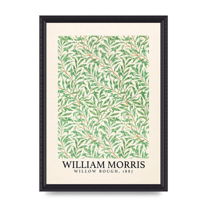 William Morris Willow Bough 1887 Printed Poster - A3 framed