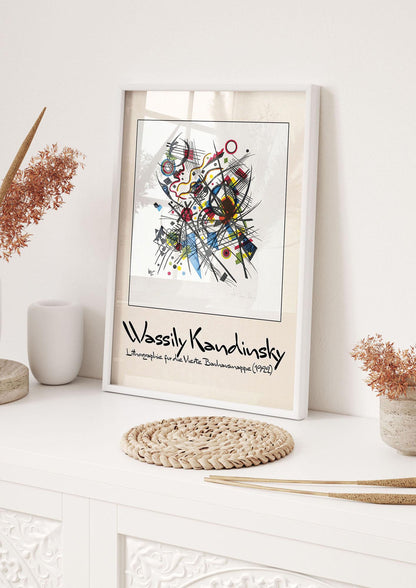 Wassily Kandinsky Lithographie Fur Die Vierte Bauhausmappe 1922 Art For The Home - hall 1