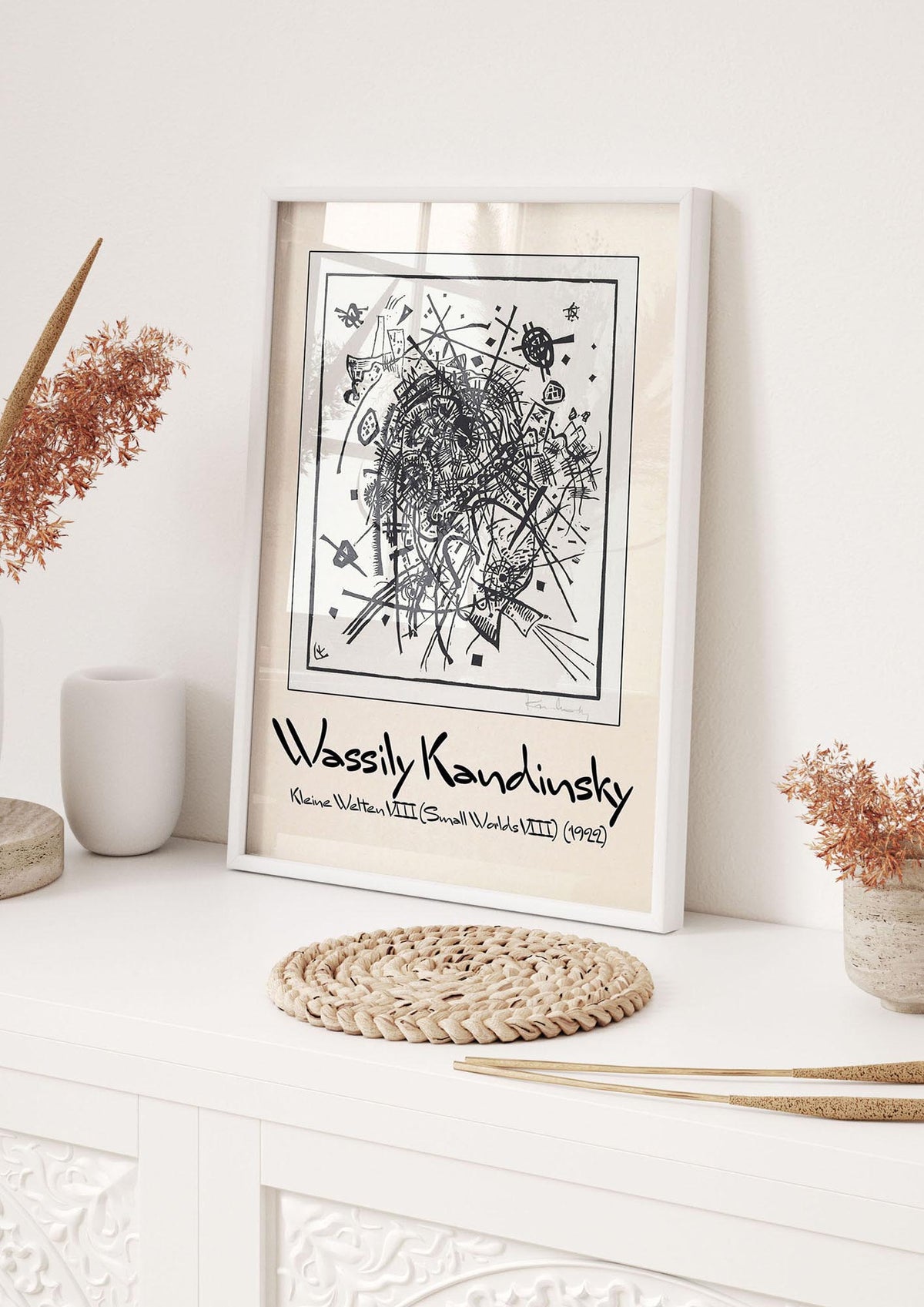 Wassily Kandinsky Kleine Welten Viii Small Worlds Viii 1922 Printed Poster - hall 1
