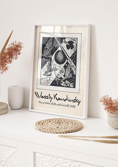 Wassily Kandinsky Kleine Welten Vi Small Worlds Vi 1922 Wall Art - hall 1