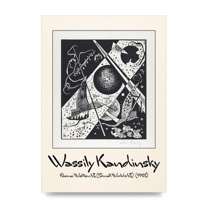 Wassily Kandinsky Kleine Welten Vi Small Worlds Vi 1922 Wall Art - unframed print
