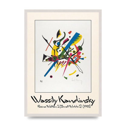 Wassily Kandinsky Kleine Welten I Small Worlds I 1922 Art For The Home - A2 framed
