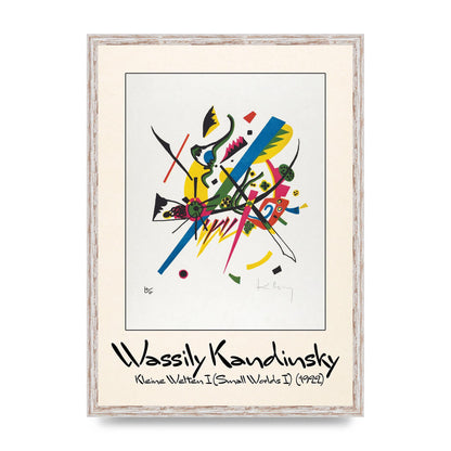 Wassily Kandinsky Kleine Welten I Small Worlds I 1922 Art For The Home - A2 framed