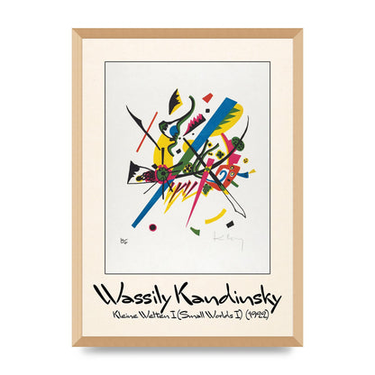 Wassily Kandinsky Kleine Welten I Small Worlds I 1922 Art For The Home - A2 framed