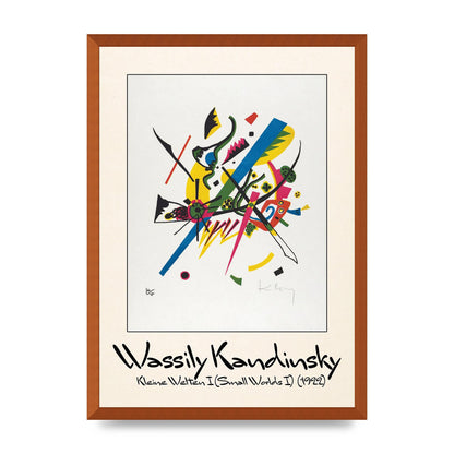 Wassily Kandinsky Kleine Welten I Small Worlds I 1922 Art For The Home - A2 framed