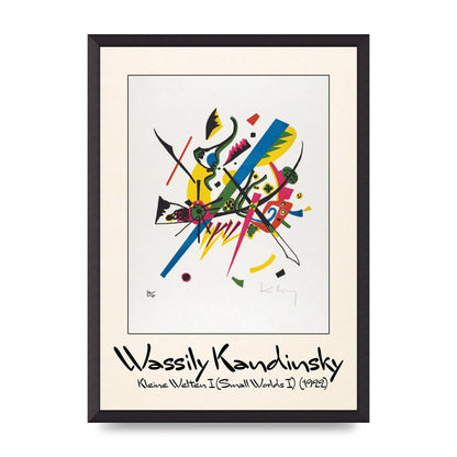 Wassily Kandinsky Kleine Welten I Small Worlds I 1922 Art For The Home - A2 framed
