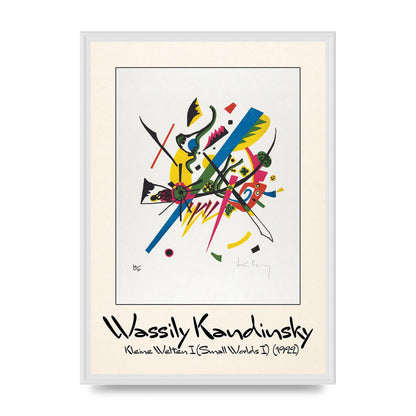 Wassily Kandinsky Kleine Welten I Small Worlds I 1922 Art For The Home - A2 framed