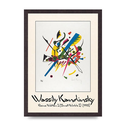 Wassily Kandinsky Kleine Welten I Small Worlds I 1922 Art For The Home - A3 framed