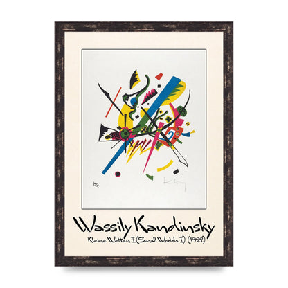 Wassily Kandinsky Kleine Welten I Small Worlds I 1922 Art For The Home - A3 framed