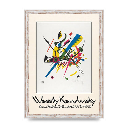 Wassily Kandinsky Kleine Welten I Small Worlds I 1922 Art For The Home - A3 framed