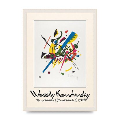 Wassily Kandinsky Kleine Welten I Small Worlds I 1922 Art For The Home - A3 framed