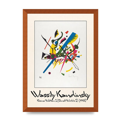 Wassily Kandinsky Kleine Welten I Small Worlds I 1922 Art For The Home - A3 framed