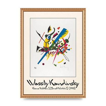 Wassily Kandinsky Kleine Welten I Small Worlds I 1922 Art For The Home - A3 framed