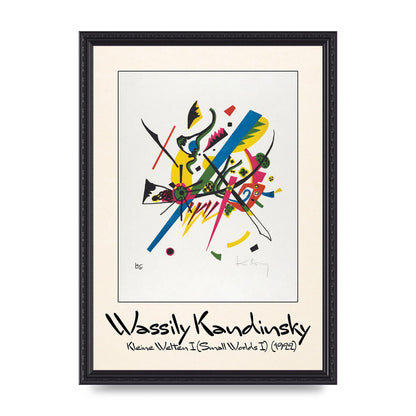 Wassily Kandinsky Kleine Welten I Small Worlds I 1922 Art For The Home - A3 framed