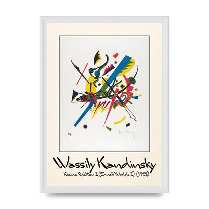 Wassily Kandinsky Kleine Welten I Small Worlds I 1922 Art For The Home - A3 framed