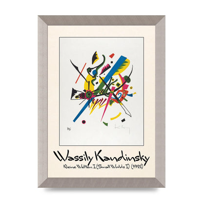 Wassily Kandinsky Kleine Welten I Small Worlds I 1922 Art For The Home - A4 framed