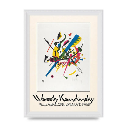 Wassily Kandinsky Kleine Welten I Small Worlds I 1922 Art For The Home - A4 framed