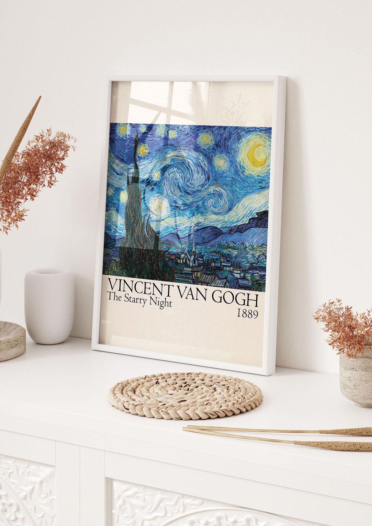 Vincent Van Gogh The Starry Night 1889 Art For The Home - hall 1