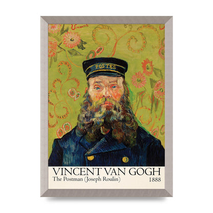 Vincent Van Gogh The Postman Joseph Roulin 1888 Wall Art - A3 framed
