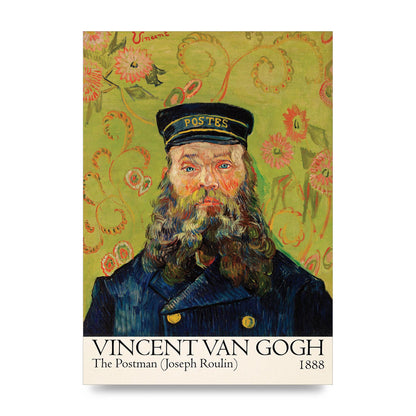 Vincent Van Gogh The Postman Joseph Roulin 1888 Wall Art - unframed print