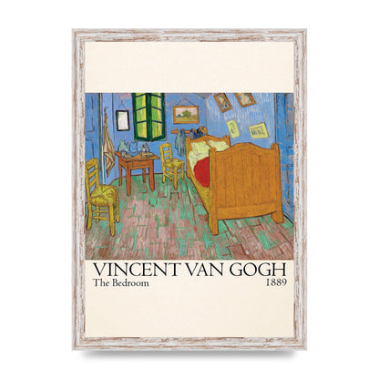 Vincent Van Gogh The Bedroom 1889 Art For The Home - A3 framed