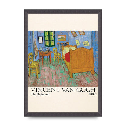 Vincent Van Gogh The Bedroom 1889 Art For The Home - A3 framed