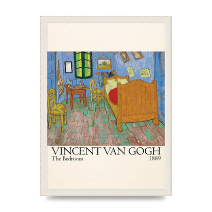 Vincent Van Gogh The Bedroom 1889 Art For The Home - A3 framed