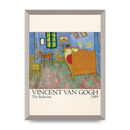 Vincent Van Gogh The Bedroom 1889 Art For The Home - A3 framed