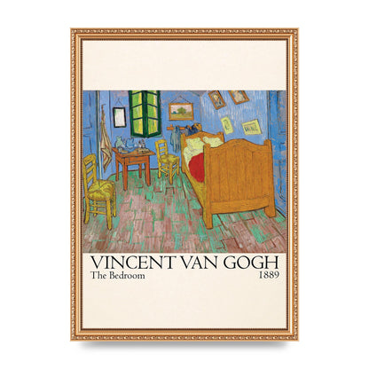 Vincent Van Gogh The Bedroom 1889 Art For The Home - A3 framed