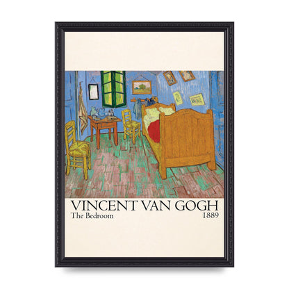 Vincent Van Gogh The Bedroom 1889 Art For The Home - A3 framed