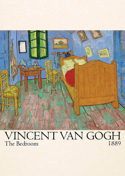 Vincent Van Gogh The Bedroom 1889 Art For The Home - detail